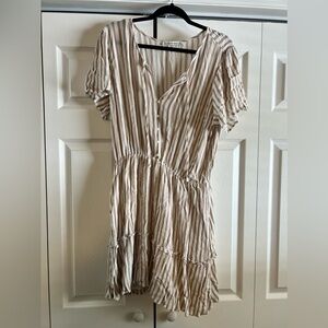 Abercrombie short sleeve shirt dress